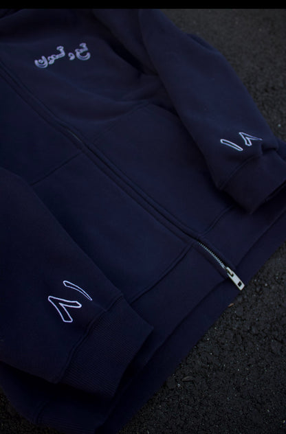 NAVY TISA WA TISOON ZIP